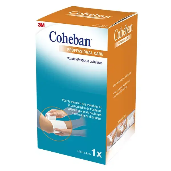 Coheban banda bianco 10 cm x 3,5 m