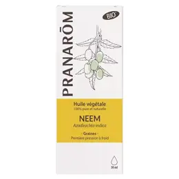 Pranarom Huile Végétale Neem Bio 50ml