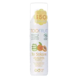 Toofruit Enfant Corps So Solaire Lait Solaire SPF50 Abricot Aloe Vera Bio 100ml