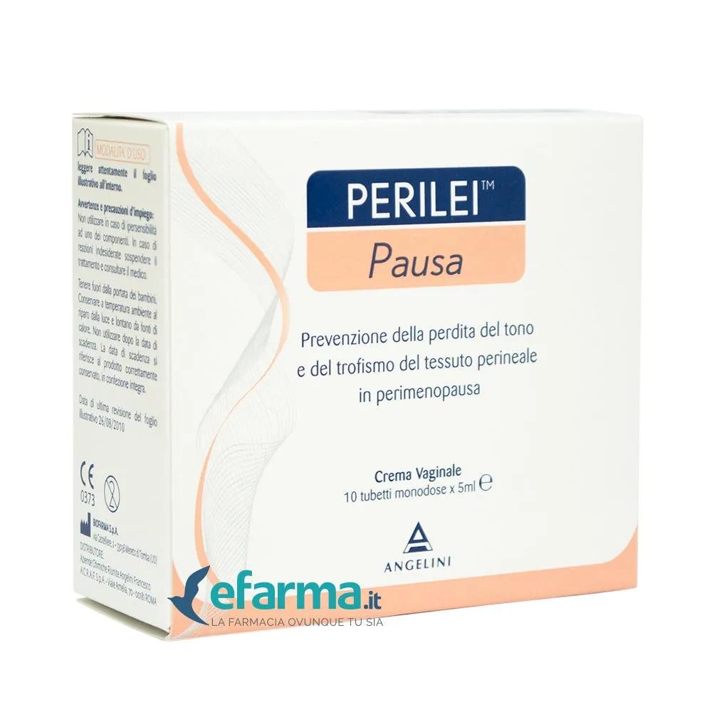 Angelini Perilei Pausa Crema Vaginale 10 Tubetti da 5 ml