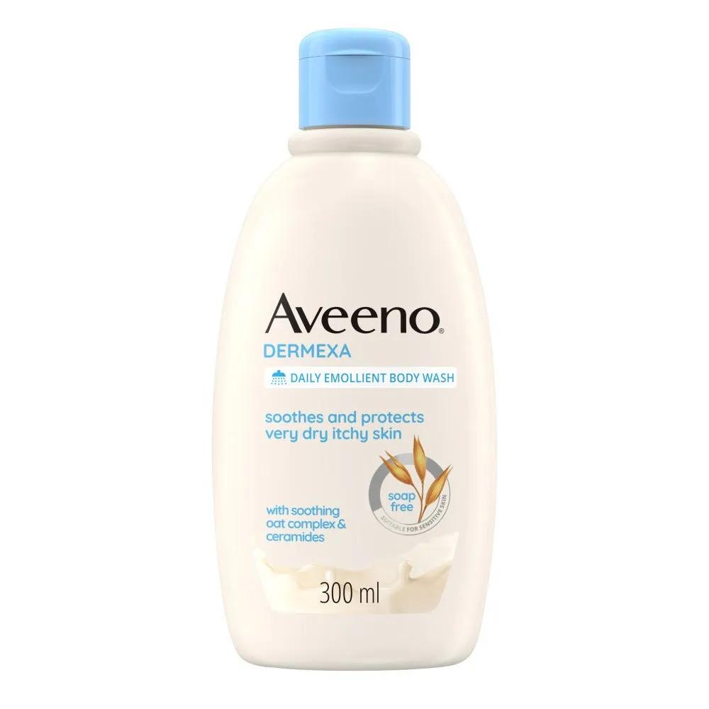 Aveeno Dermexa Bagnodoccia Lenitivo Pelle Secca a Tendenza Atopica e Con Prurito Senza Sapone 300 ml