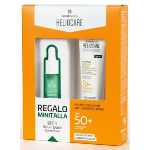 Heliocare 360 Acnimat SPF50+ 50 ml + Free Mini Size Double Correction Serum