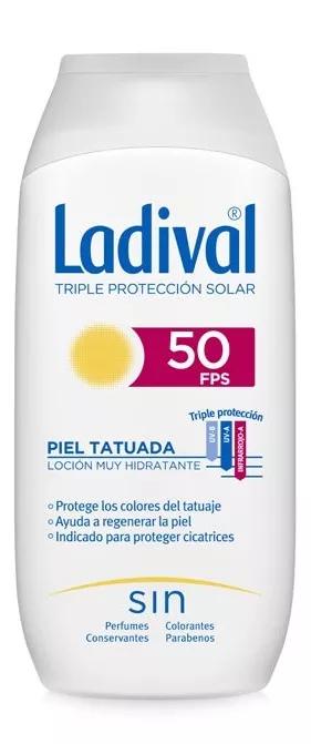 Ladival Fotoprotector Pieles Tatuadas SPF50 200 ml