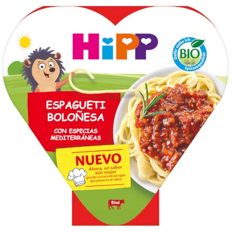 Spaghetti bolognaise aux épices méditerranéennes HiPP +1 an BIO 250 gr