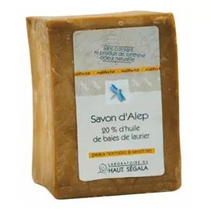 Haut-Ségala Sapone d'Aleppo 20% Olio di Bacche di Alloro 200g