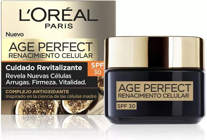 L'Oréal Paris Age Perfect Renacimiento Celular Crema Regeneradora SPF30 50 ml
