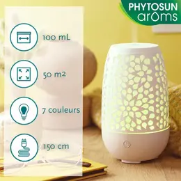 Phytosun Arôms Diffuseur d'Huiles Essentielles Zen Color
