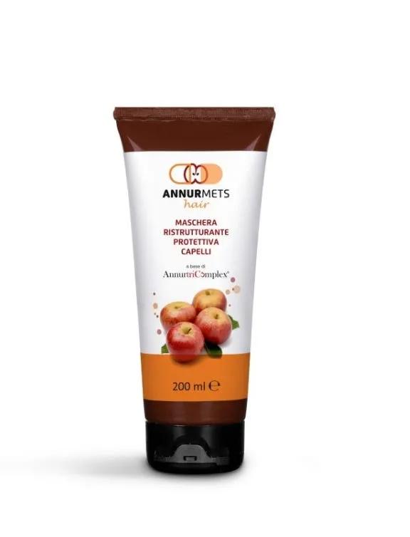 AnnurMets Hair Maschera Ristrutturante e Protettiva Per Capelli 200 ml