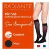 Radiante Microvoile Chaussettes Jarfix Classe 2 Long Taille 2+ Noir