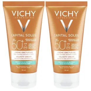 Vichy Capital Soleil Unctuous Face Cream SPF50+ 2x50 ml