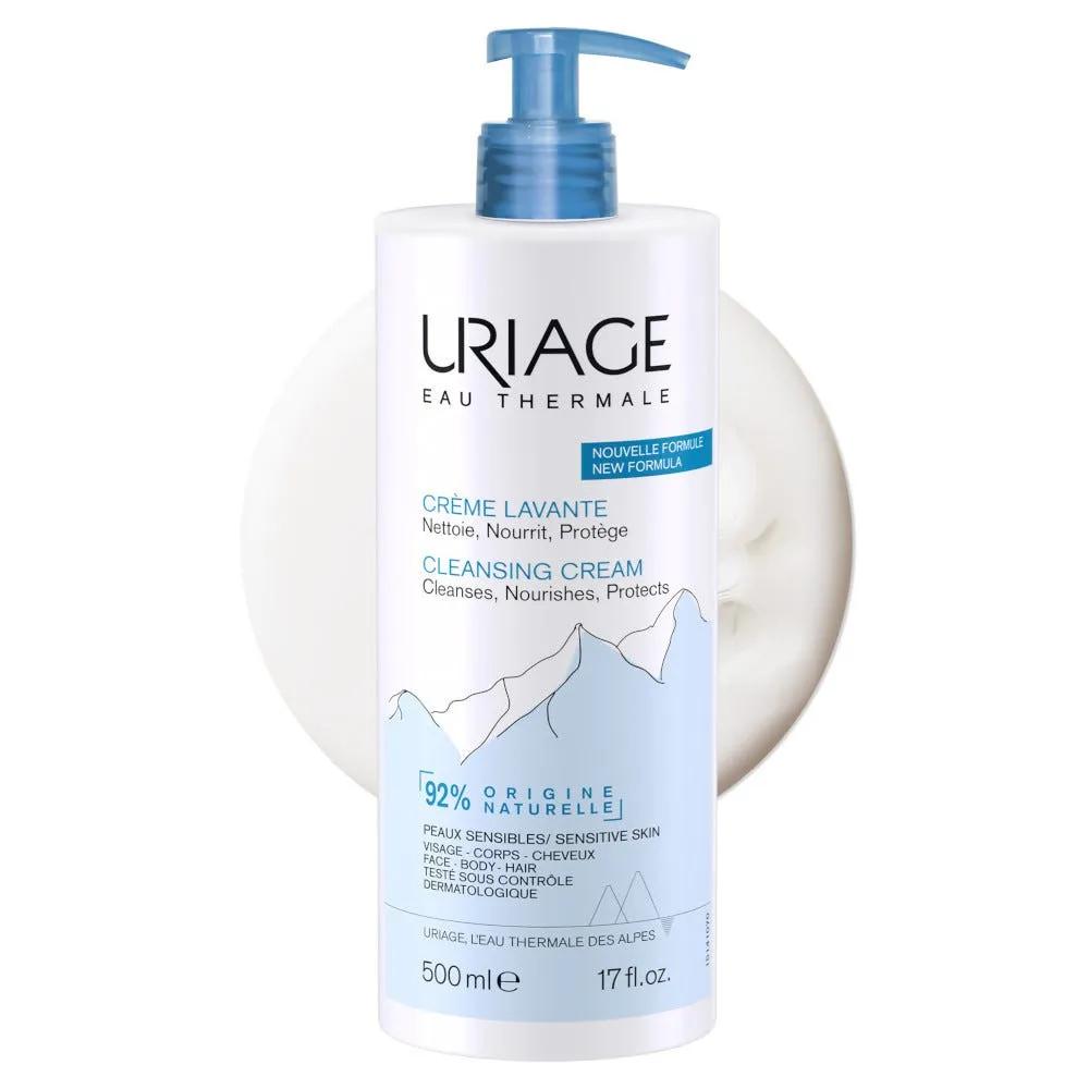 Uriage Crema Lavante Detergente e Nutriente Viso Corpo e Capelli 500 ml