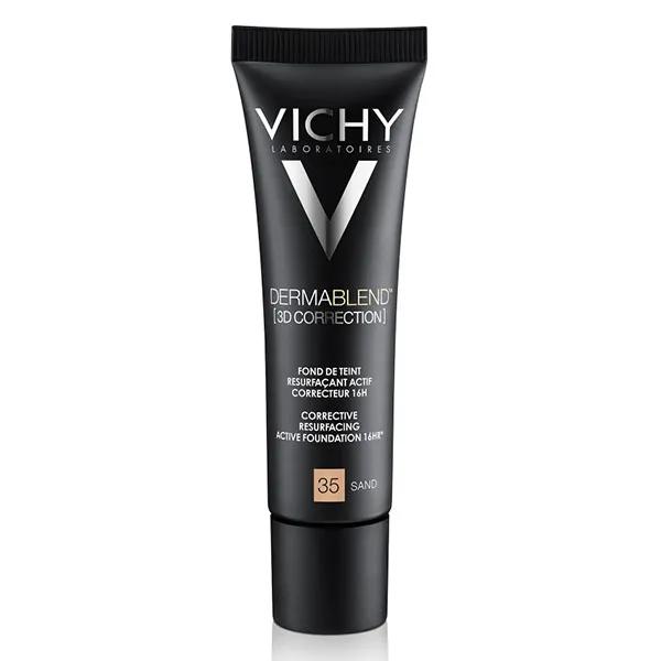 Vichy Dermablend 3D Correction Fondotinta Pelli Grasse o Acneiche - 35 Sand 30ml