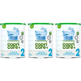 Capricare 2 Leite de Cabra Leite de Continuação Infantil 3x800 gr