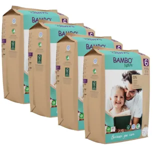 Bambo Nature Diapers T6 (+16 Kg) 4x20 units