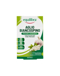 Equilibra Aglio e Biancospino Integratore Benessere Cardiovascolare 32 Capsule Vegetali