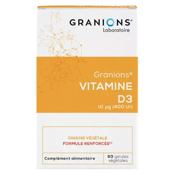 Granions Vitamin D3 60 capsules