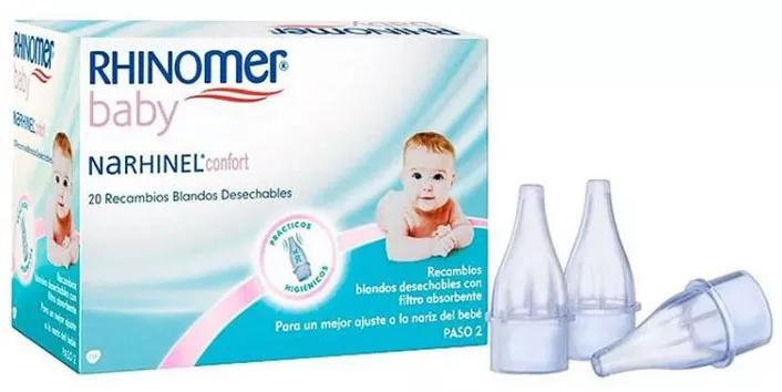 Rhinomer Narhinel Confort Recambios Blandos Desechables 20 uds