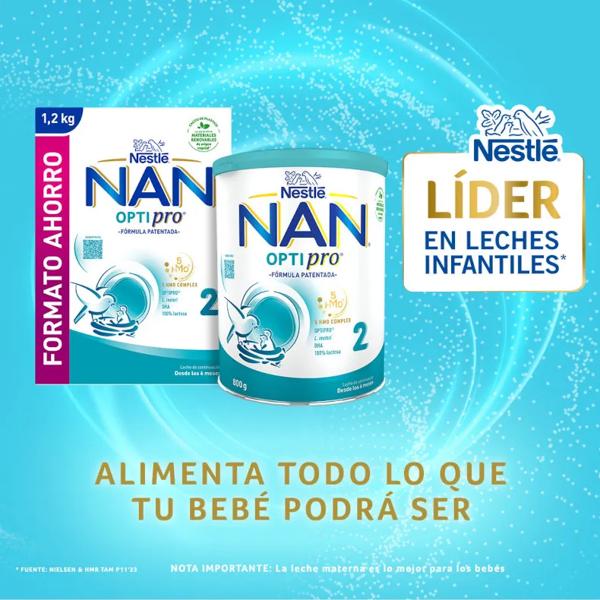 Nestlé Nan Optipro 2 Follow-on Milk 4x800 gr