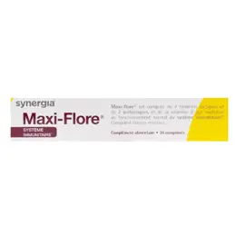 Synergia Maxi-Flore 30 comprimés