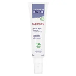 Eau thermale Jonzac, Sublimactive, Crème légère lissante bio 40mL