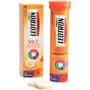 Leotron Vit C 18 comprimidos efervescentes