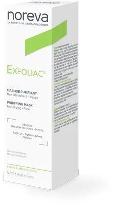 Noreva Exfoliac Maschera Purificante Viso Pelle Impura 50 ml