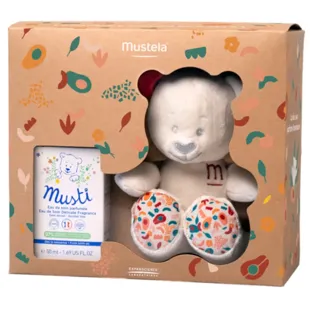 Mustela Musti Terracotta Perfume Chest 50 ml + Plush