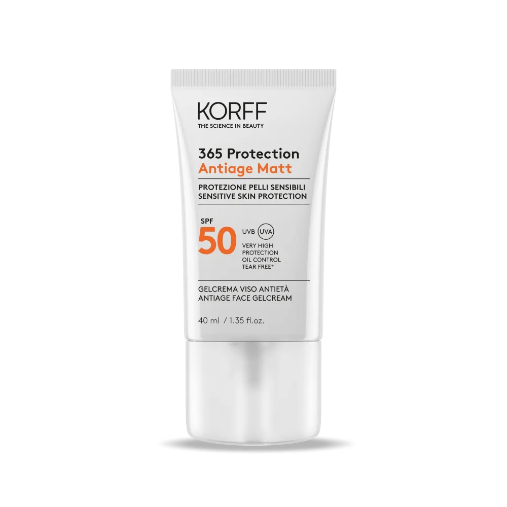 Korff 365 Protection Antiage Matt SPF50+ Pretezione Pelli Sensibili 40 ml