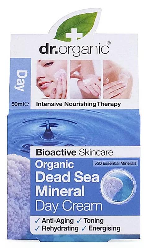 Dr. Organic Creme Dia Minerais do Mar Morto 50ml