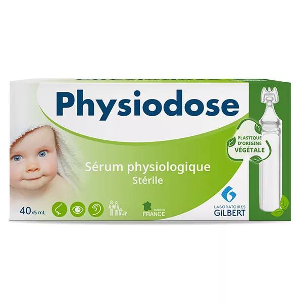 Gilbert Physiodose Suero Fisiológico 40 monodosis