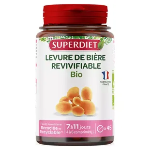Lievito di birra biologico Superdiet Revivable 45 compresse