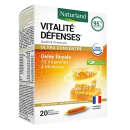 NATURLAND VITALITÉ ET DÉFENSES (20 amp. x 10 ml)