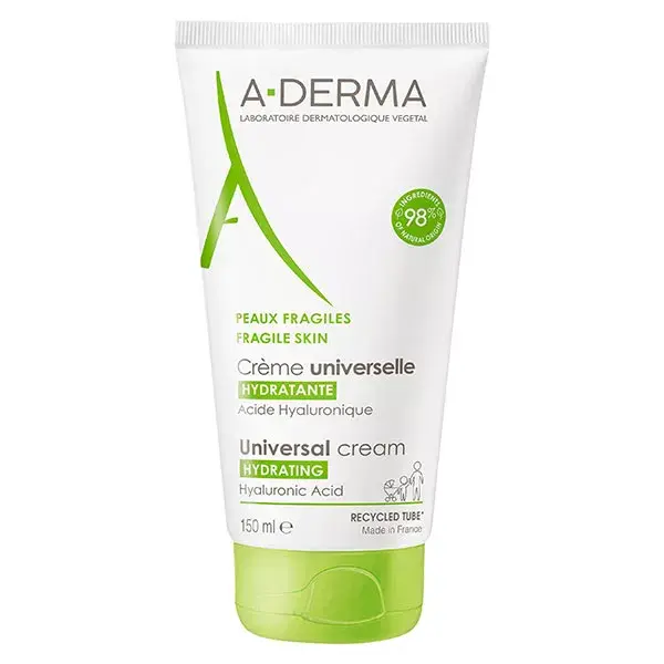 A-Derma Les Indispensables Crème Universelle Hydratante 150ml