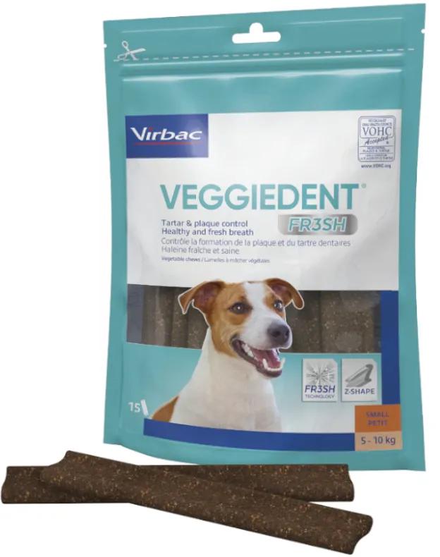 Virbac Veggiedent Fresh S (5/10 kg) 15 Einheiten