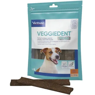 Virbac Veggiedent Fresh S (5/10kg) 15 uds