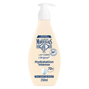 Le Petit Marseillais Original Body Lotion con latte vegetale, flacone con pompa da 250 ml
