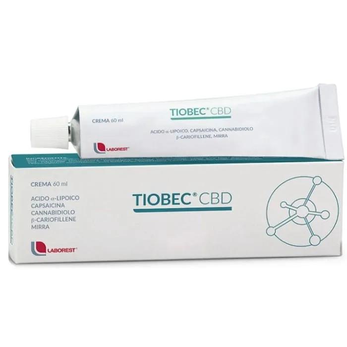 Tiobec CBD Crema Lenitiva ed Idratante Corpo 60 ml