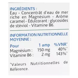 Naturland Magnésium Marin + Vitamine B6 20 ampoules 