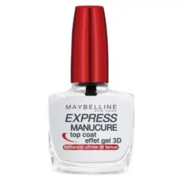 Maybelline Vernis Tenue & Stong Pro Top Coat Gel 3D 10ml