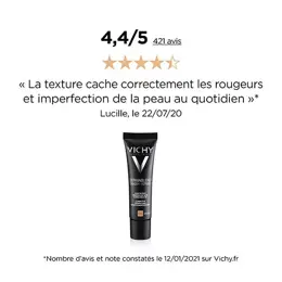 Vichy Dermablend 3D Correction Fond de Teint Resurfaçant N°55 Bronze 30ml