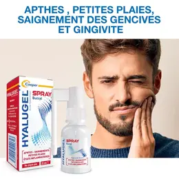 Hyalugel Spray Buccal Aphtes Petites Plaies 20ml