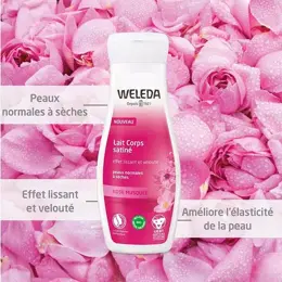 Weleda Rose Musquée Lait Corps Satiné Bio 200ml