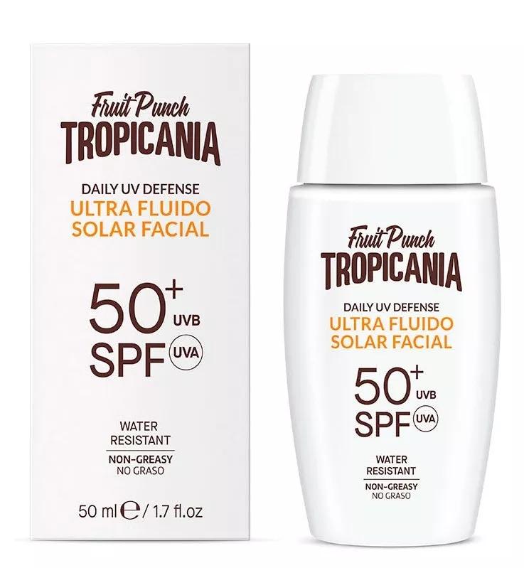 Ultra-vloeibare zonnebrandcrème voor het gezicht SPF50 + Tropicania 50ml