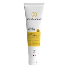 CicaManuka Masque Visage Miel Manuka IAA10+ et Acide Hyaluronique - Tube 100ml