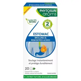 Phytosun Arôms Brûlures d'Estomac et Remontées Acides 20 comprimés