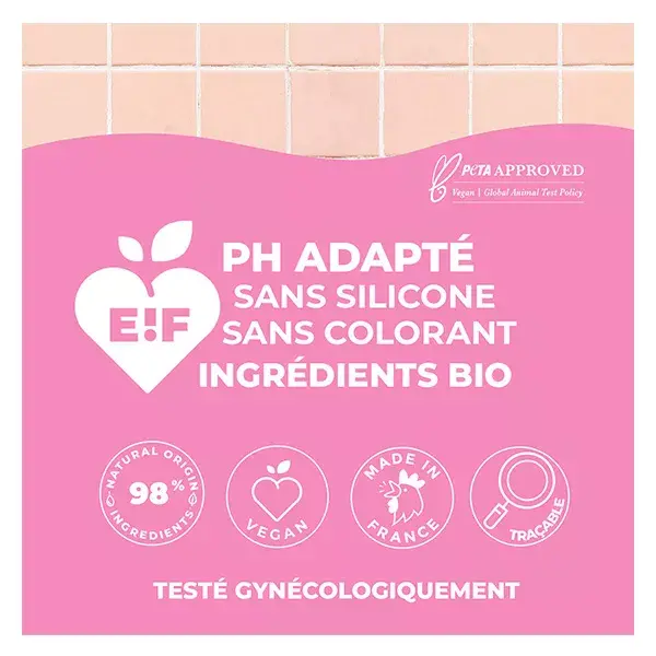 Energie Fruit Hygiène Intime Soin Lavant Fleur de Coton & Aloe Vera Bio 150ml