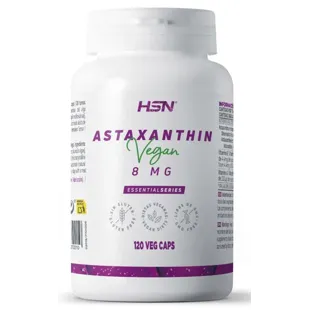 HSN Astaxanthin 8mg 120 Vegetable Capsules