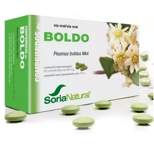 Soria Natural Boldo 60 Tablets