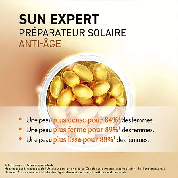 Oenobiol Sun Expert Préparateur Solaire Anti-Âge Lot de 2 x 30 gélules