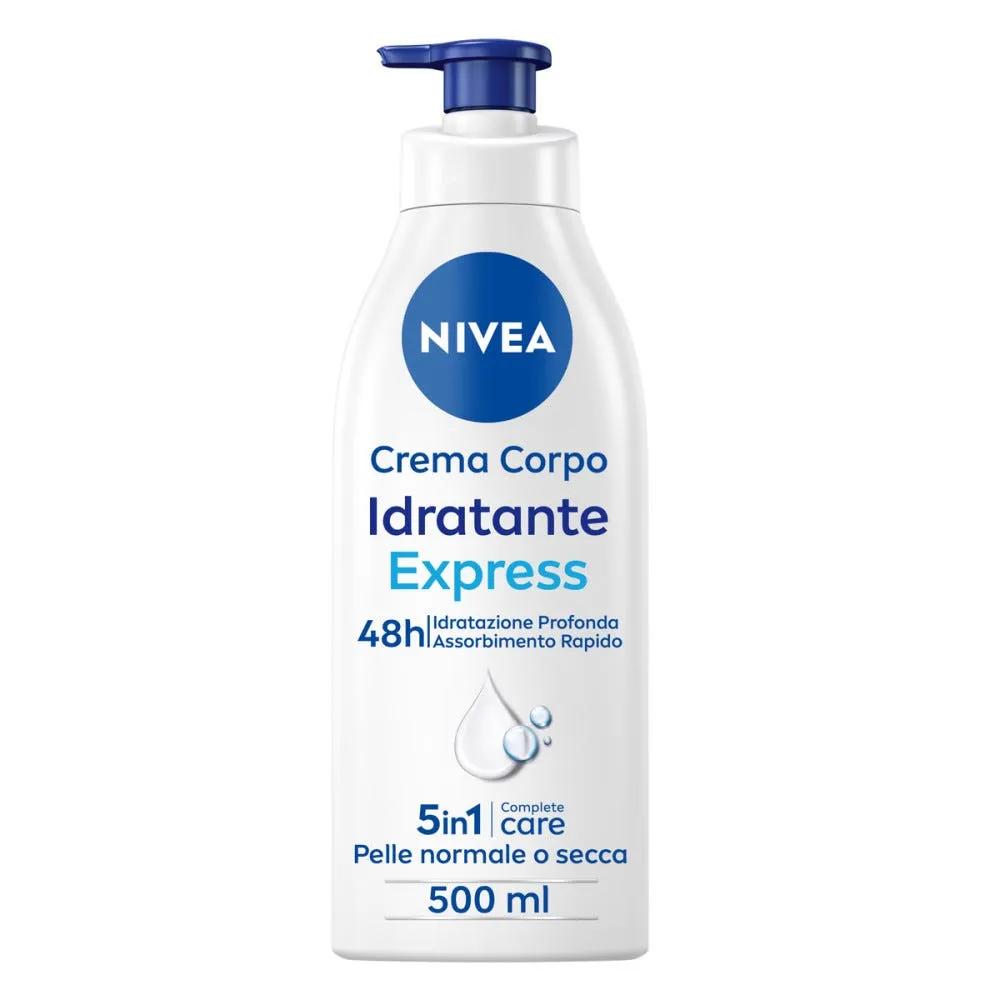 Nivea Crema Corpo Idratante Express Per Pelle Normale o Secca 500 ml